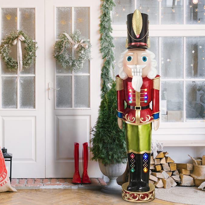 Life size shop nutcracker