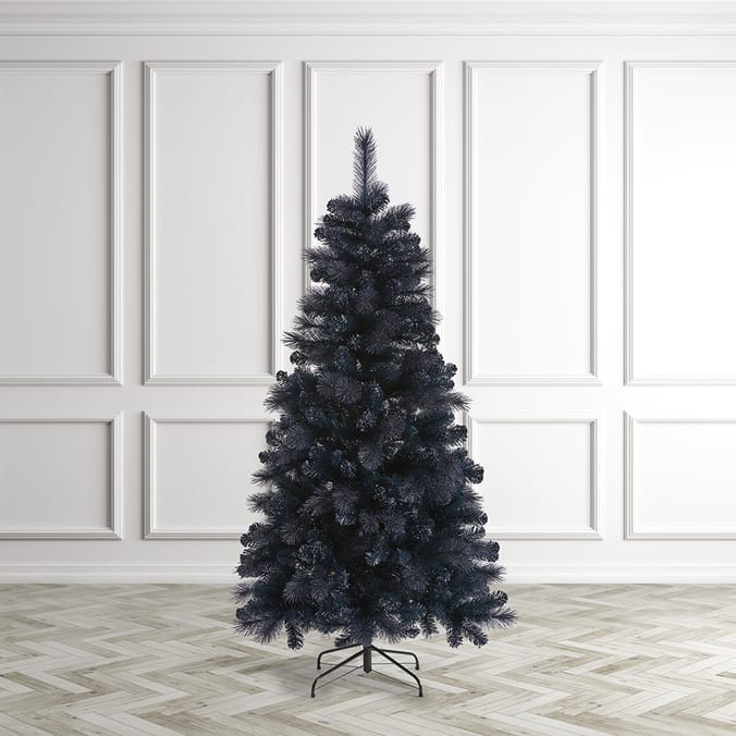 Festive Feeling 6ft Navy Tree, trees, christmas, decorations Home