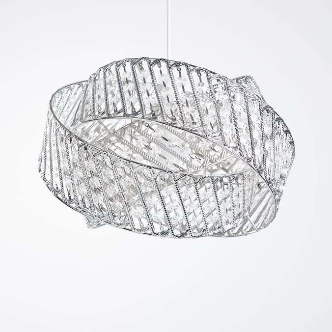 Home Collections Interlock Diamante Pendant Shade, ceiling lights