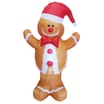 Prestige: Self Inflating Light-Up Gingerbread 6ft