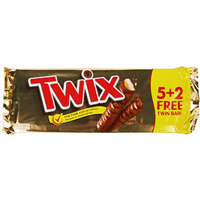 Twix Twin Bars 7 Pack