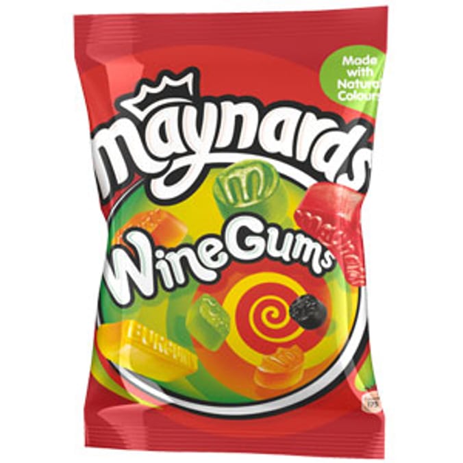 Maynards Wine Gums Case of 12 sweets Home Bargains