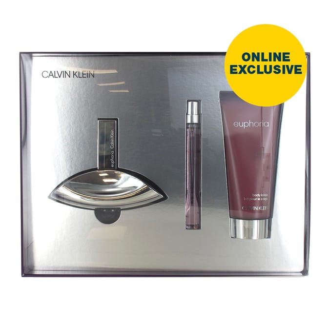 Calvin klein euphoria outlet 4 piece gift set