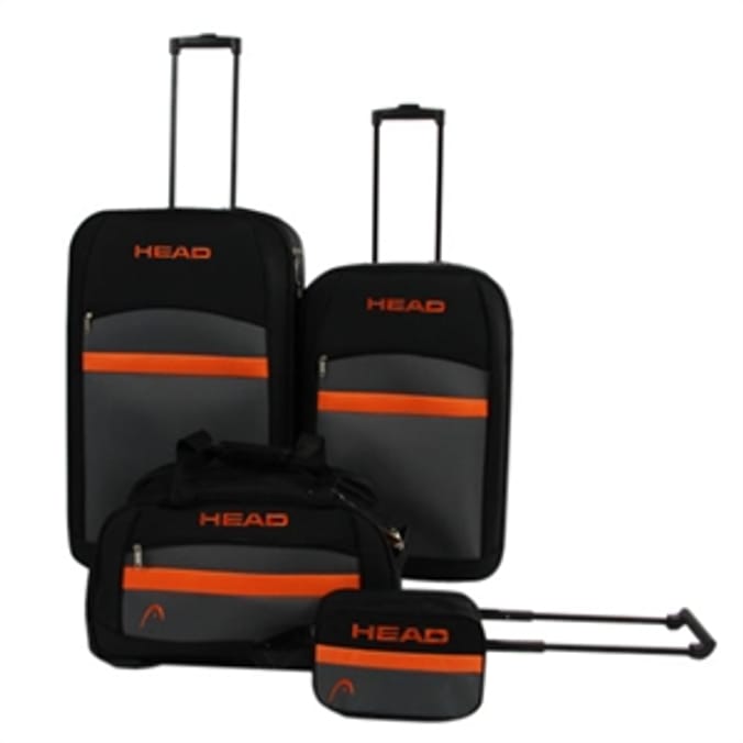 Head 4Piece Luggage Set Home Bargains
