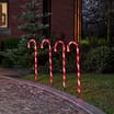 Prestige: 4 Battery Operated Candy Cane Stakes