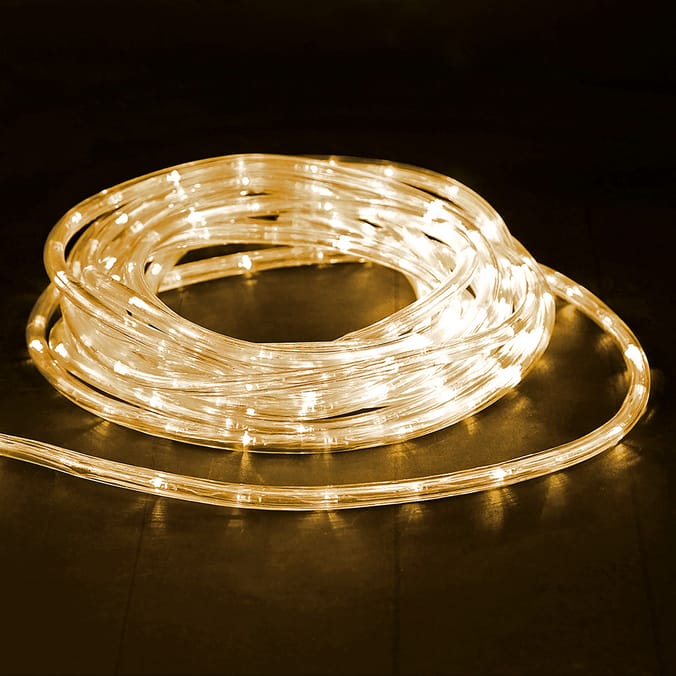 Prestige: 10m Mains Operated Rope Lights - Warm White