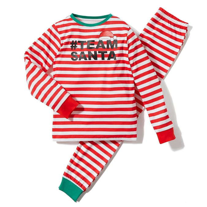 Made By Elves Older Kids TeamSanta Pyjamas, pjs pj's kids childrens