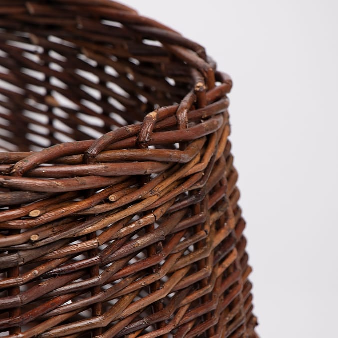 Festive Feeling Willow Tree Skirt Brown, wooden round christmas xmas