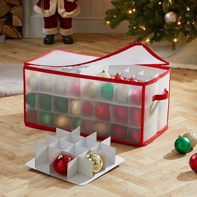 Christmas baubles best sale storage bag