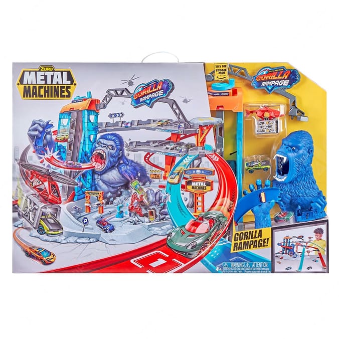 Metal Machines Gorilla Rampage Garage Playset