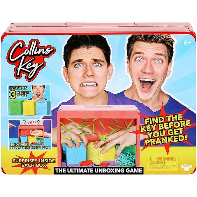Collins Key The Ultimate Unboxing Game, kids youtubers toys childrens