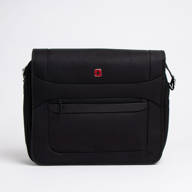 Wenger Messenger Laptop Bag, bags laptops messengers straps black