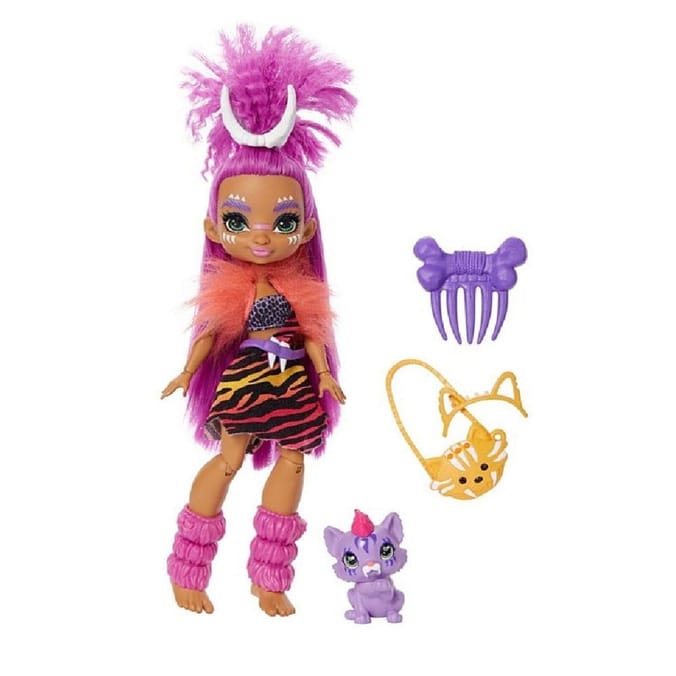 Cave Club Doll Prehistoric Fashion Doll & Pet