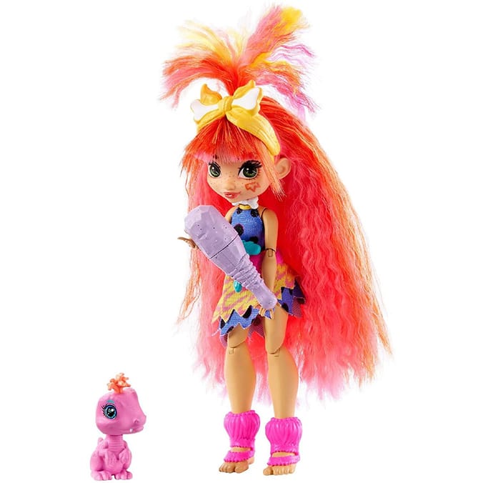 Cave Club Doll Prehistoric Fashion Doll & Pet