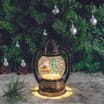 Festive Feeling: Battery Operated Light Up Swirling Lantern