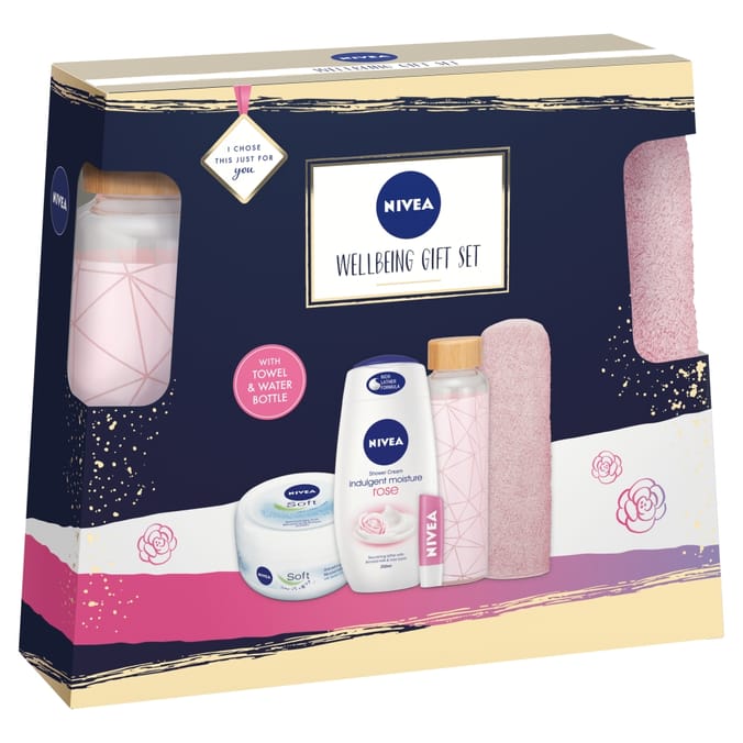 Nivea Skincare Wellbeing Gift Set, giftsets gifting womens women's