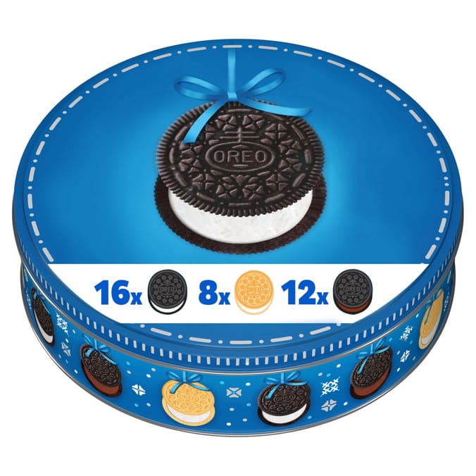 Oreo: Christmas Assorted Biscuit Tub 396g