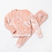 A La Mode: Frill Velour Pyjamas - Girls