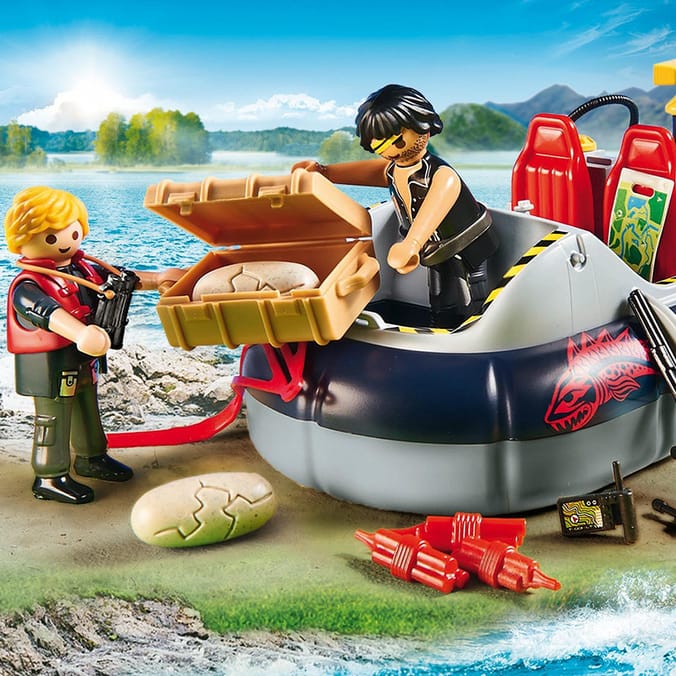 Dino Expedition with Amphibious Vehicle - Playmobil dinosaures 5019