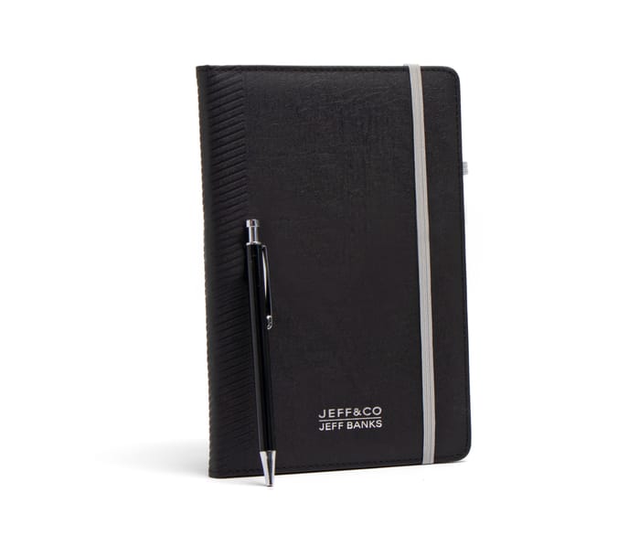 Jeff&Co by Jeff Banks Notepad & Pen Set, organisers organizers, notes