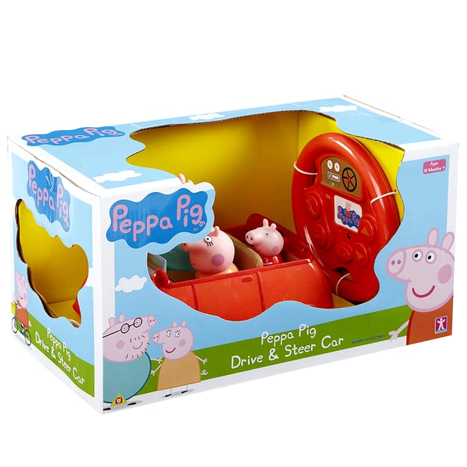 Peppa Pig Drive & Steer Remote Control Car RC RV pepper pepa Home