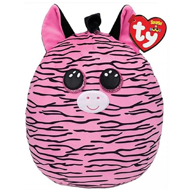 ty: Squish-A-Boo Pink Zebra Large - Zoey