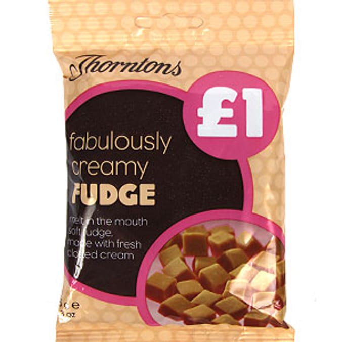 Thorntons Creamy Fudge: 12 x 95g