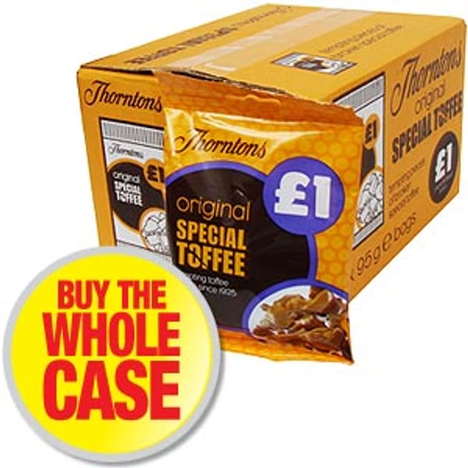 Thorntons Original Toffee 12 x 95g Home Bargains