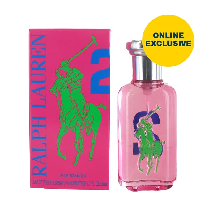 Ralph Lauren Big Pony 2 EDT 50ml eau de parfum perfume perfumes fragrance fragrances woman women womans womens woman s women s for her scent scents 3360373054725 Home Bargains