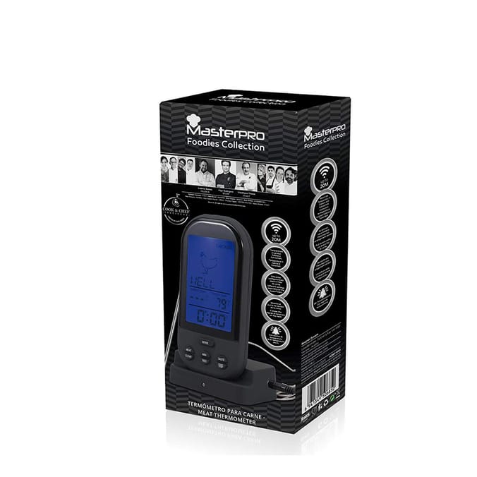 MasterPRO Foodies Collection Digital Meat Thermometer, food, prep