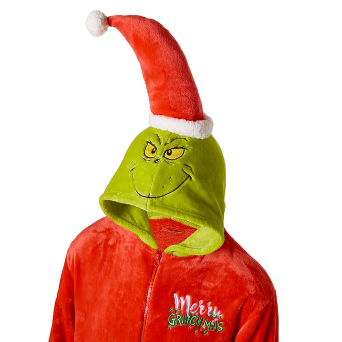 Men's grinch online onesie