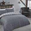 Jeff Banks: Christmas Duvet Set - Grey Check