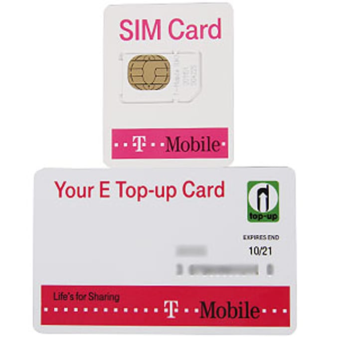 TMobile Sim Card Home Bargains