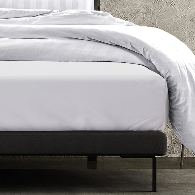 Hotel Collections Egyptian Cotton Fitted Sheet, bed, bedsheets