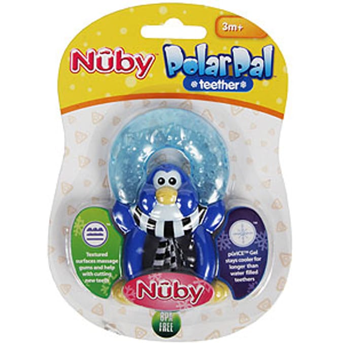 Nuby Polar Pals Teether Penguin Home Bargains
