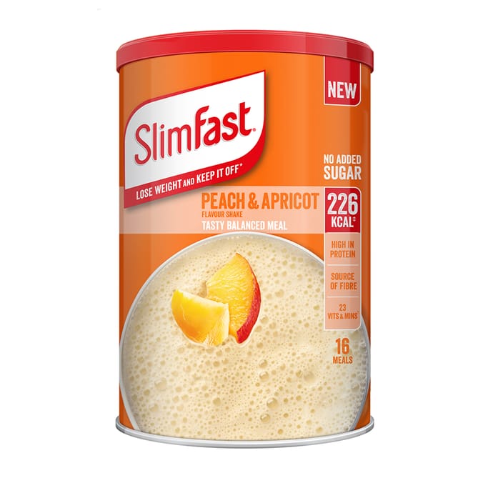 SlimFast: Shake Powder 584g - Peach & Apricot