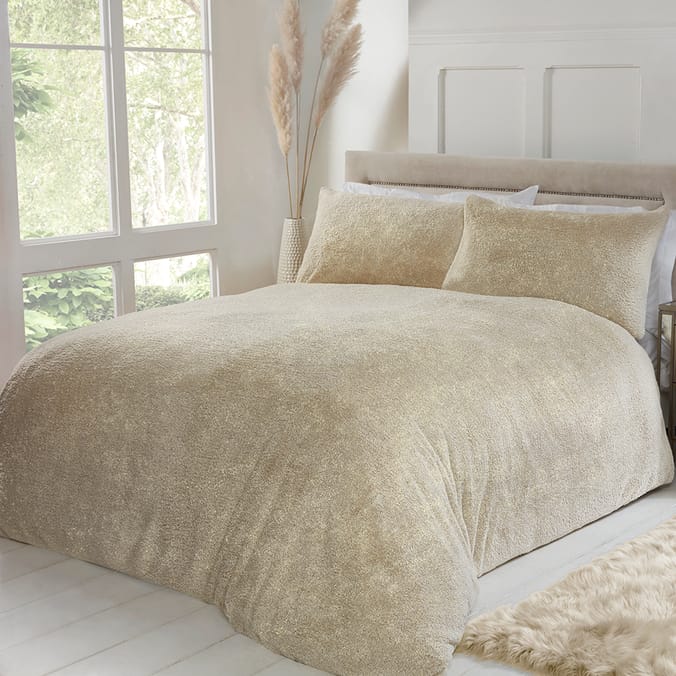 Adore Collection Faux Glitter Duvet, double, king, kingsize, super, king, superking, polyester