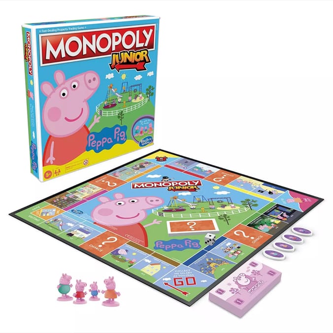 Hasbro Gaming: Monopoly Junior - Peppa Pig