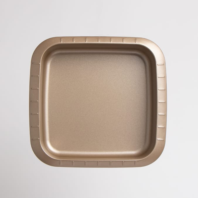 Open Kitchen Rose Gold Square Brownie Tin, brownie, tin, tins, brownies