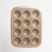 OpenKitchen: 12 Cup Muffin Tray - Gold