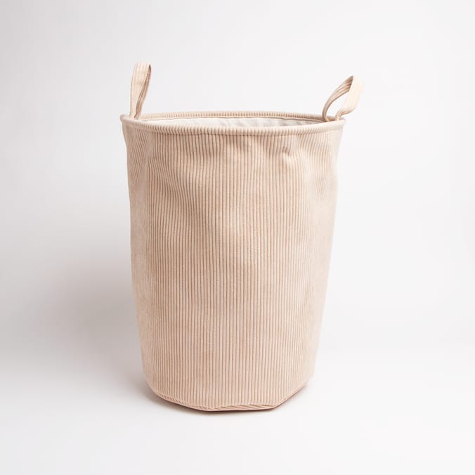 Home Collections Large Cord Storage Bin Cream Home Bargains