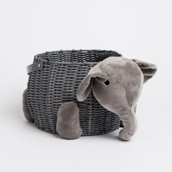 My Little Home Elephant Basket With Handle storage home living