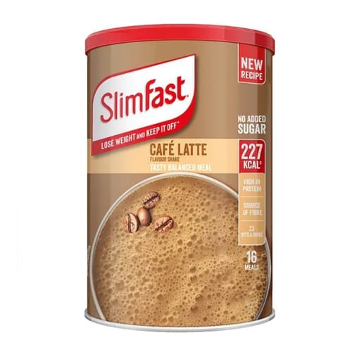 SlimFast: Shake Powder 584g - Cafe Latte, Diet, Dieting, Loosing Weight ...