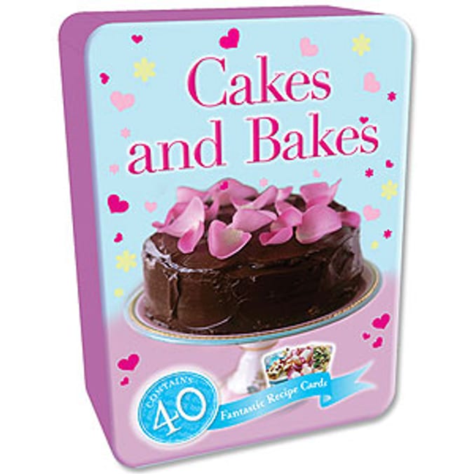 Recipe Card Tin Cakes And Bakes Home Bargains