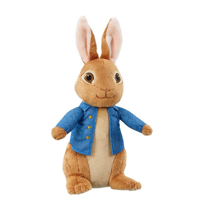 peter rabbit talking plush