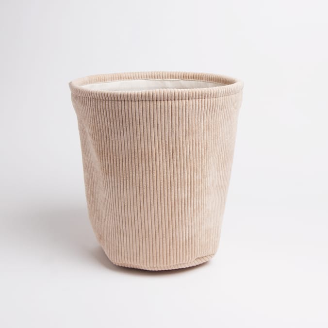 Home Collections Small Cord Storage Bin Cream, store, laundry