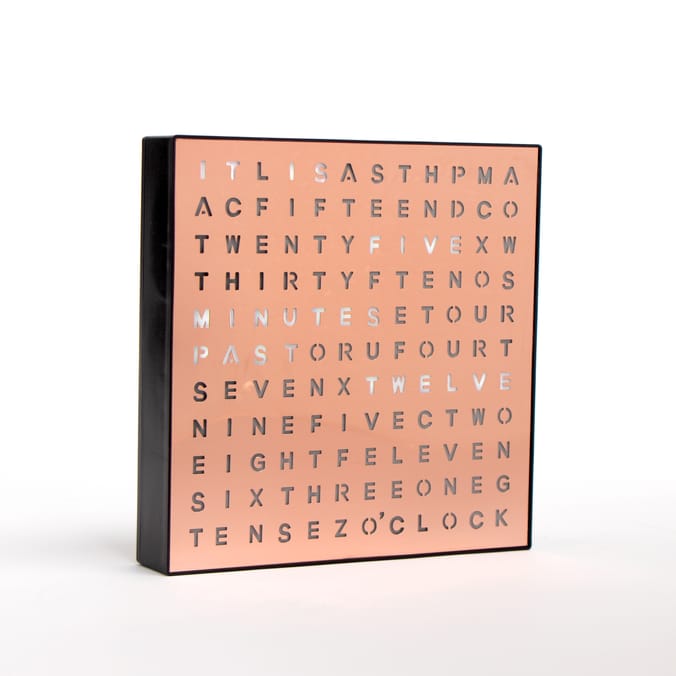 Accelerate LightUp Electronic Word Clock, decoration, words, clocks