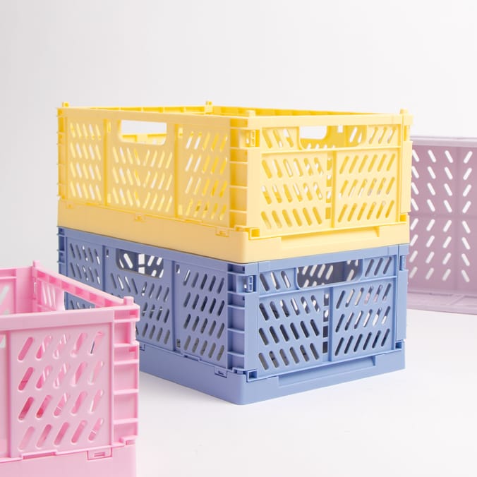 Home Collections 2 Dreamscape Small Foldable Baskets Purple Home