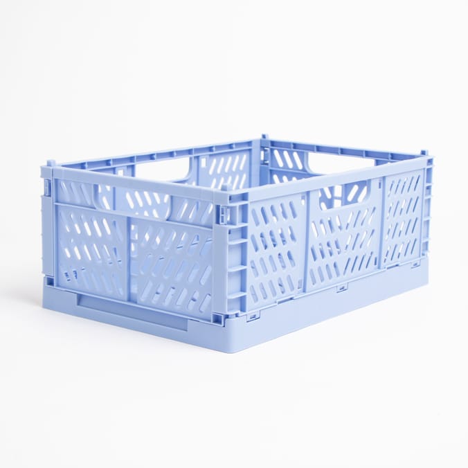 Home Collections 2 Dreamscape Small Foldable Baskets Blue Home