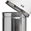 Rubbermaid: Round Open Top Bin 56l - White Gloss